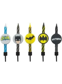 10 Batman Geburtstagskerzen