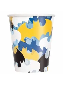 8 Batman Pappbecher