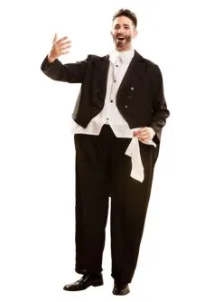 Dicker Opernsänger Kostüm Für Erwachsene