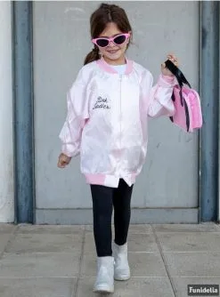 Grease Kostüm Pink Ladies Für Mädchen -Stranger Things Verkäufe grease kostum pink ladies fur madchen 3