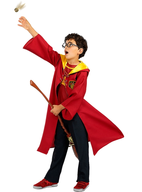 Gryffindor Quidditch Kostüm Für Kinder - Harry Potter 2 Gryffindor Quidditch Kostüm Für Kinder - Harry Potter – Bild 2