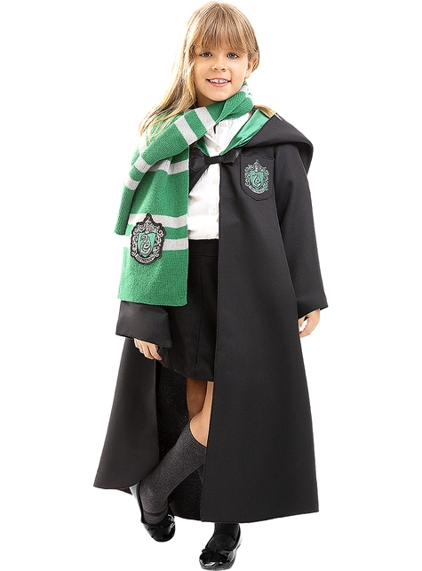 Harry Potter Slytherin Kostüm Für Kinder 2 Harry Potter Slytherin Kostüm Für Kinder – Bild 2