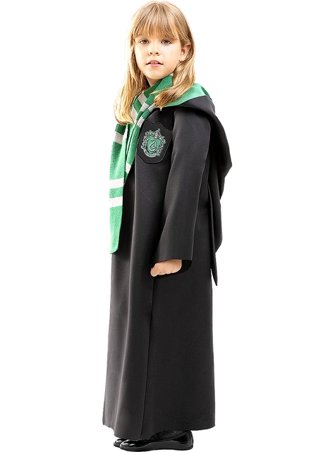 Harry Potter Slytherin Kostüm Für Kinder 3 Harry Potter Slytherin Kostüm Für Kinder – Bild 3