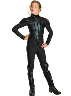 Katniss Everdeen Kostüm Für Mädchen Aus Die Tribute Von Panem - Mockingjay