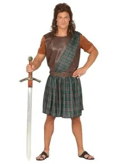 Schottischer Barbar Kostüm Für Männer