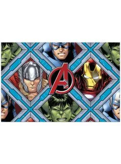 Plastik-Tischdecke Mit The Avengers Motiv