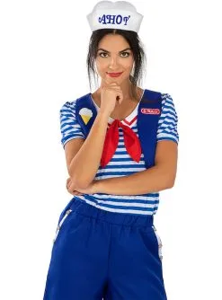 Robin Ahoy Stranger Things Kostüm - Official Netflix -Stranger Things Verkäufe robin ahoy stranger things kostum official netflix 2