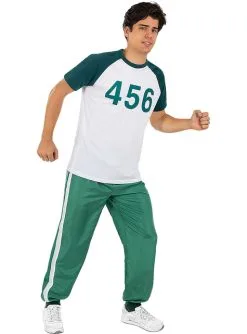 Squid Game Spieler 456 T-Shirt - Offiziell Netflix -Stranger Things Verkäufe squid game spieler 456 t shirt offiziell netflix 4