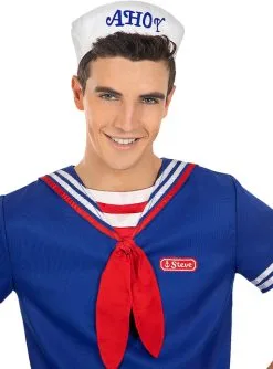 Steve Ahoy Stranger Things Kostüm - Official Netflix -Stranger Things Verkäufe steve ahoy stranger things kostum official netflix 5