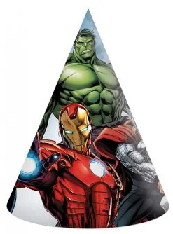 The Avengers Partyhüte 6 Stück