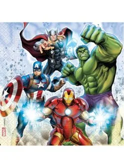 The Avengers Servietten 20 Stück (33 X 33 Cm)