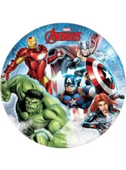 The Avengers Teller 8 Stück (23 Cm)