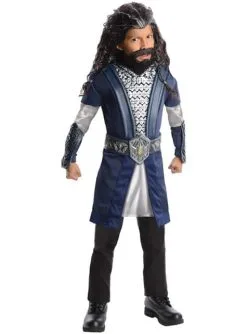 Thorin Eichenschild Kostüm Für Junge Deluxe Der Hobbit Eine Unerwartete Reise