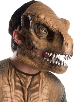 Tyrannosaurus Rex Maske Deluxe Für Erwachsene - Jurassic World